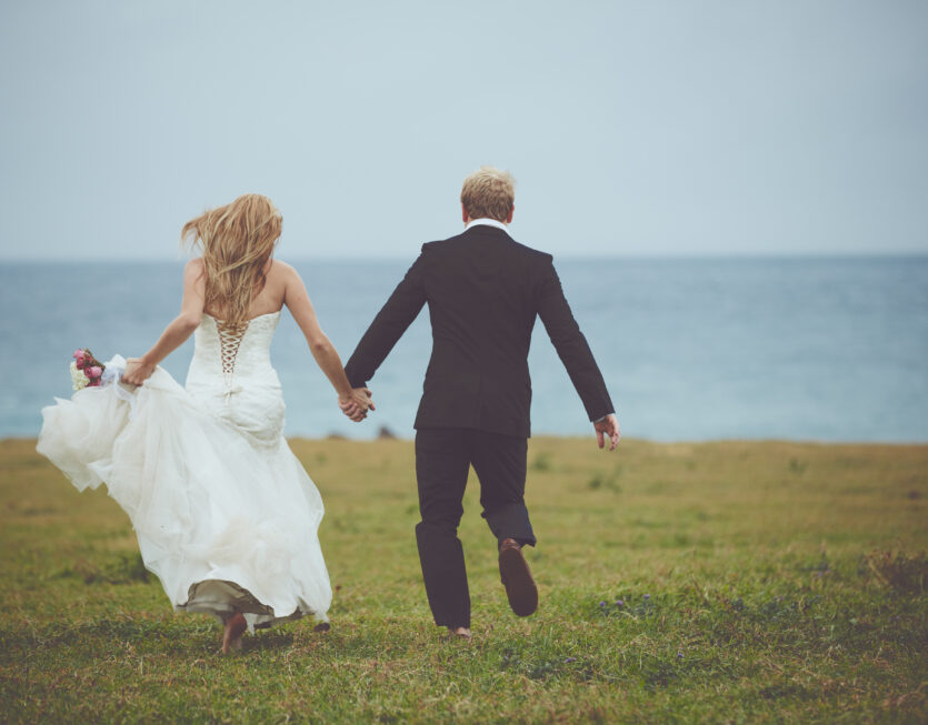 Happy Couple Just Married Happy Couple Just Married